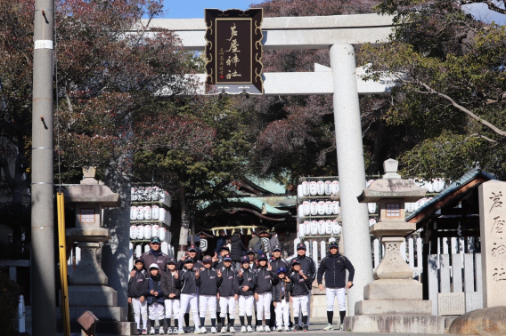 必勝祈願に行きました。